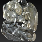 Borobudur Buddha Silver Pendant