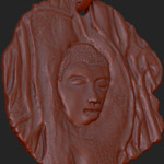 The Buddha Inside Tree Brass Pendant